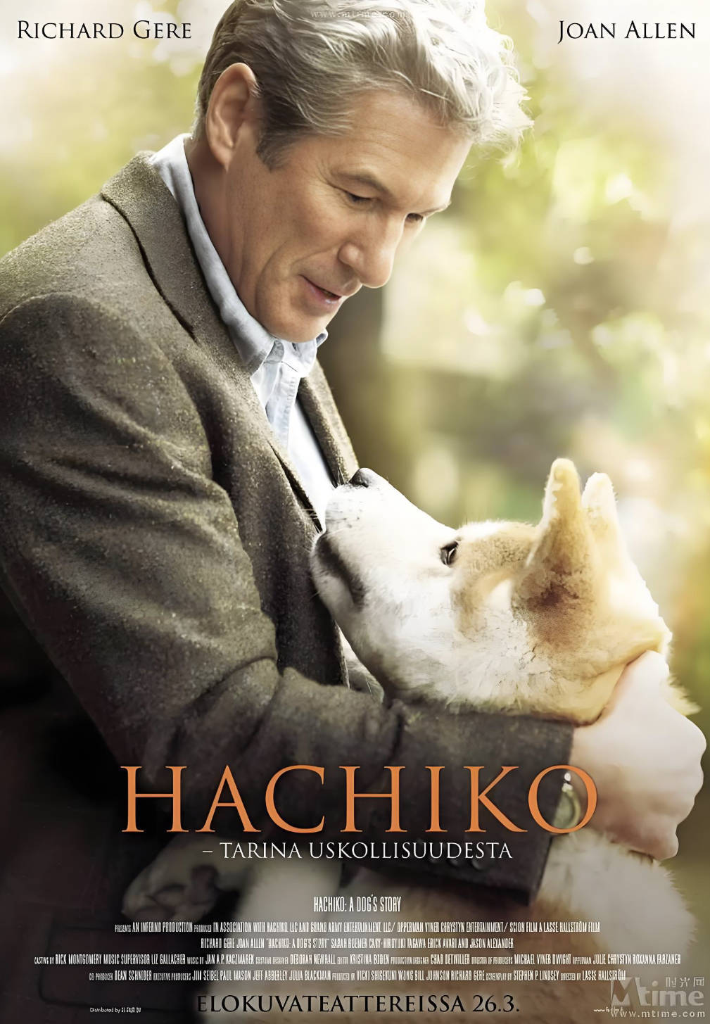 忠犬八公的故事(2009)国语高清1080P完整版，十年等待的深情，在哪个平台能看我告诉你