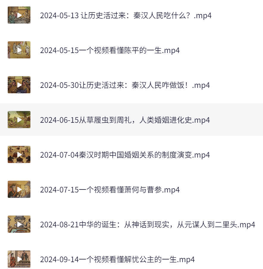 b站唠点历史充电专属视频汇总：代表作《一个视频看懂霍光的一生》