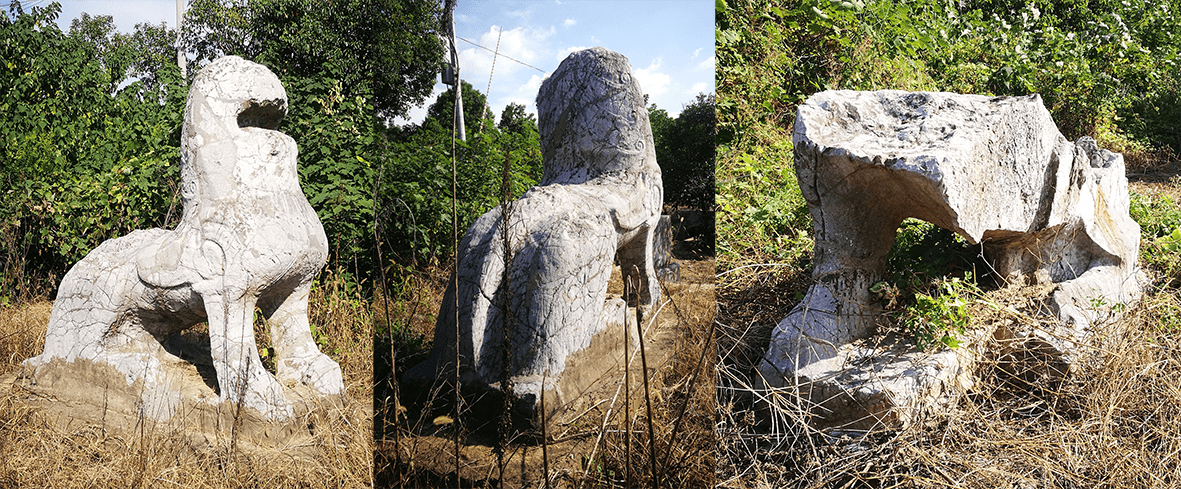 烂石弄失考墓石刻